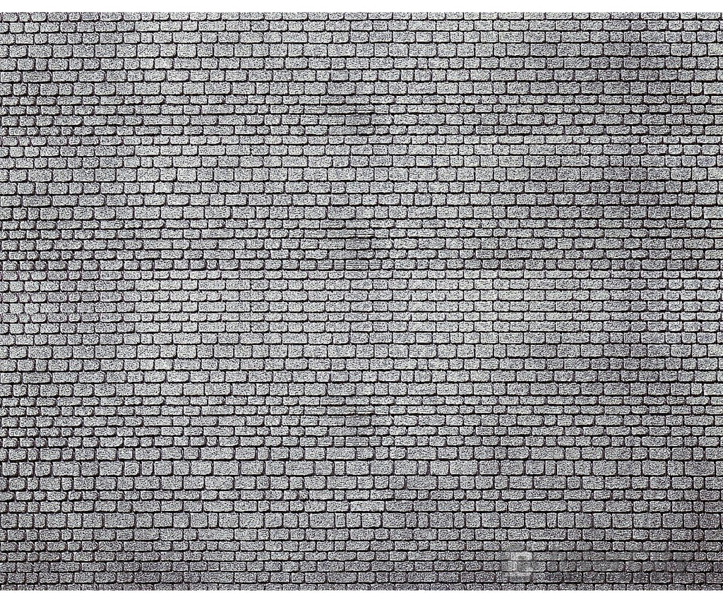 Faller 170805 Ho Decorative Sheet Ashlars Grey Other Scenery