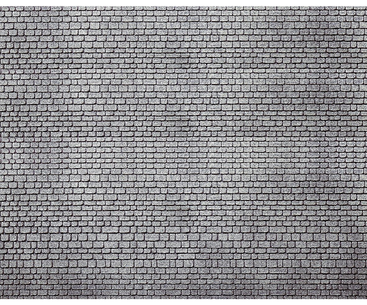 Faller 170805 Ho Decorative Sheet Ashlars Grey Other Scenery
