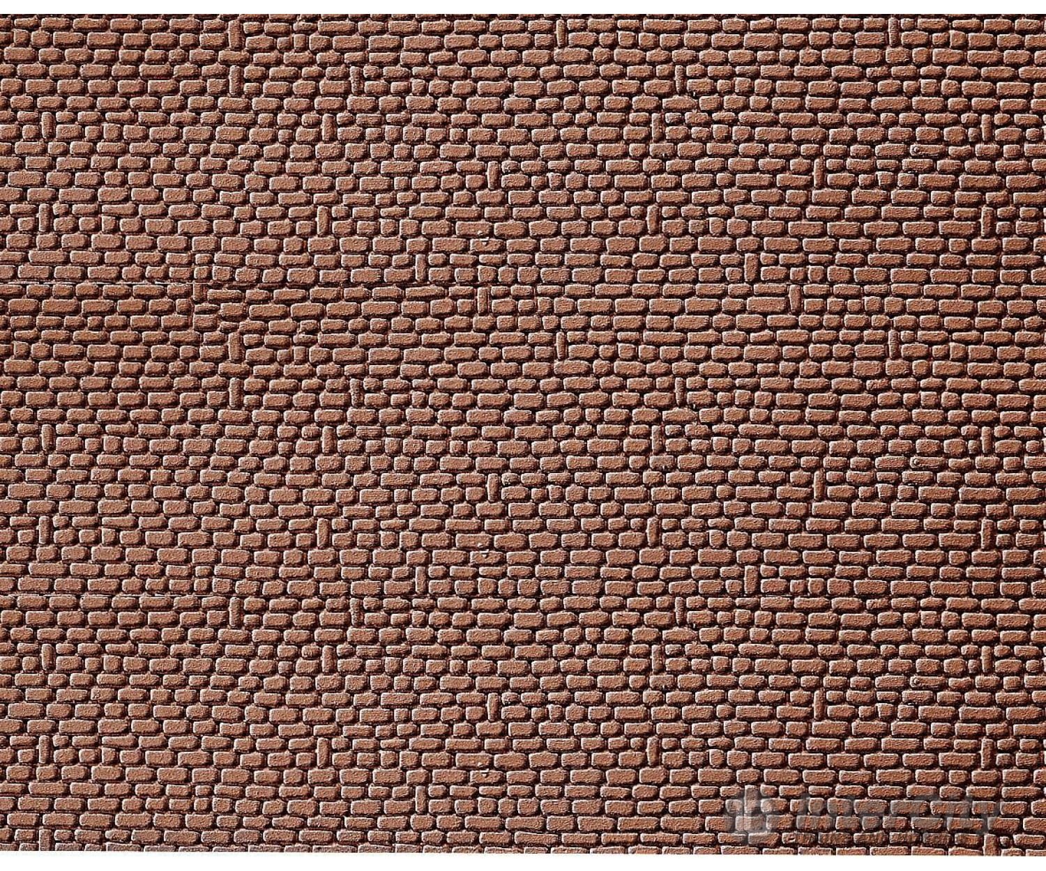 Faller 170806 Ho Decorative Sheet Sandstone Red Other Scenery