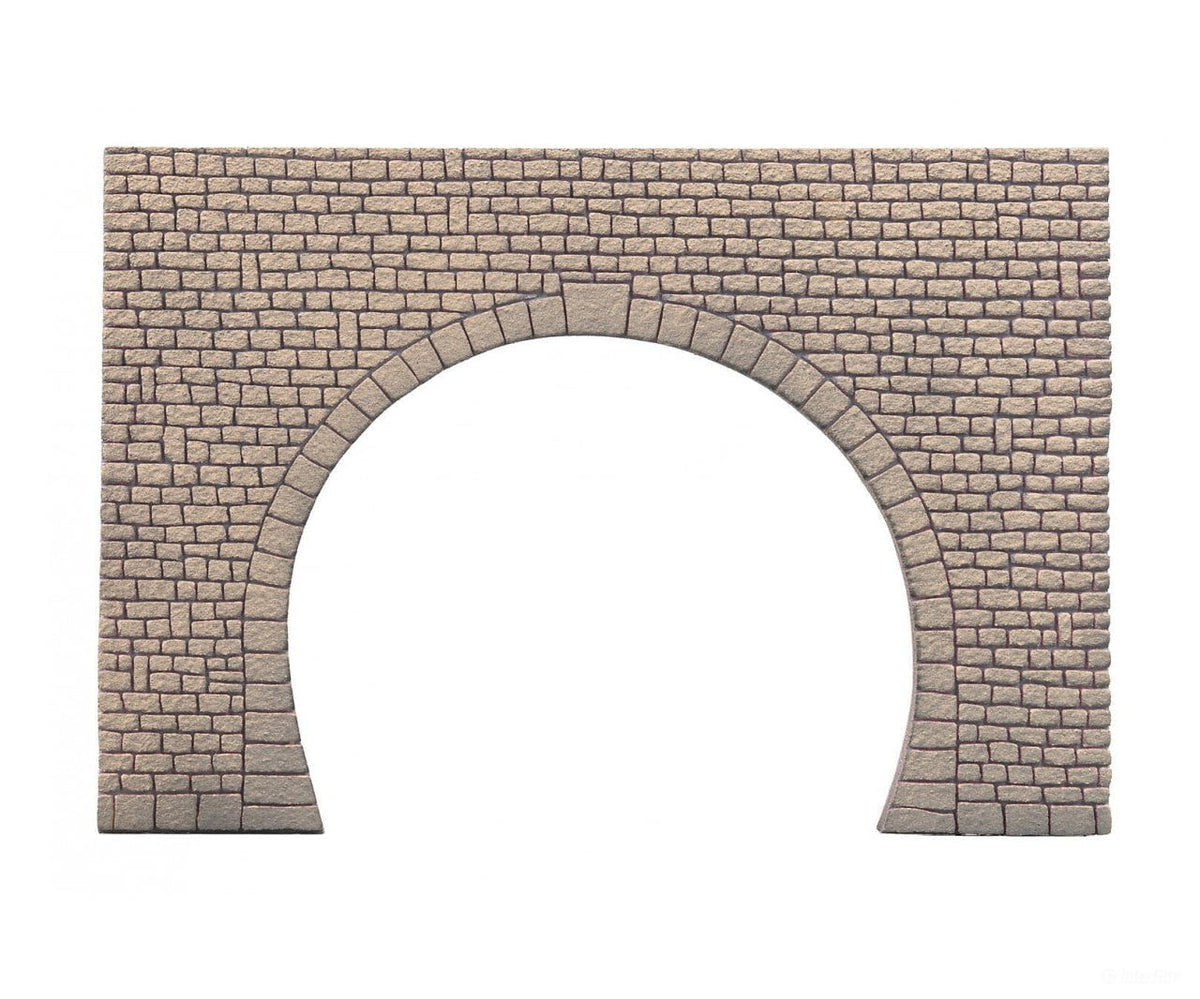 Faller 170866 HO Decorative panel tunnel portal 2-track natural stone cuboid - Tunnels & Bridges