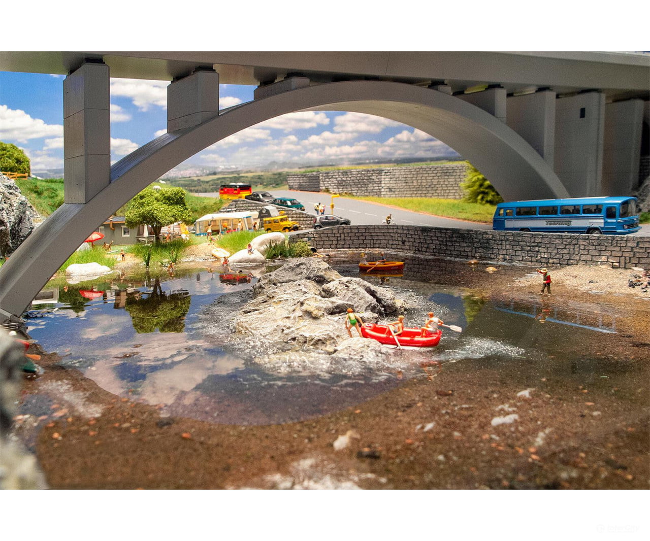 Faller 171656 Ho Tt N Z 2C Model Water Other Scenery