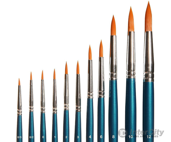 Faller 172140 Ho Tt N Z Round Brush Synthetic Size 0/3 Tools