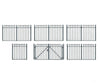 Faller 180004 HO Iron fence - Scenery Details
