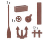 Faller 180009 HO Harbour accessories - Scenic Details