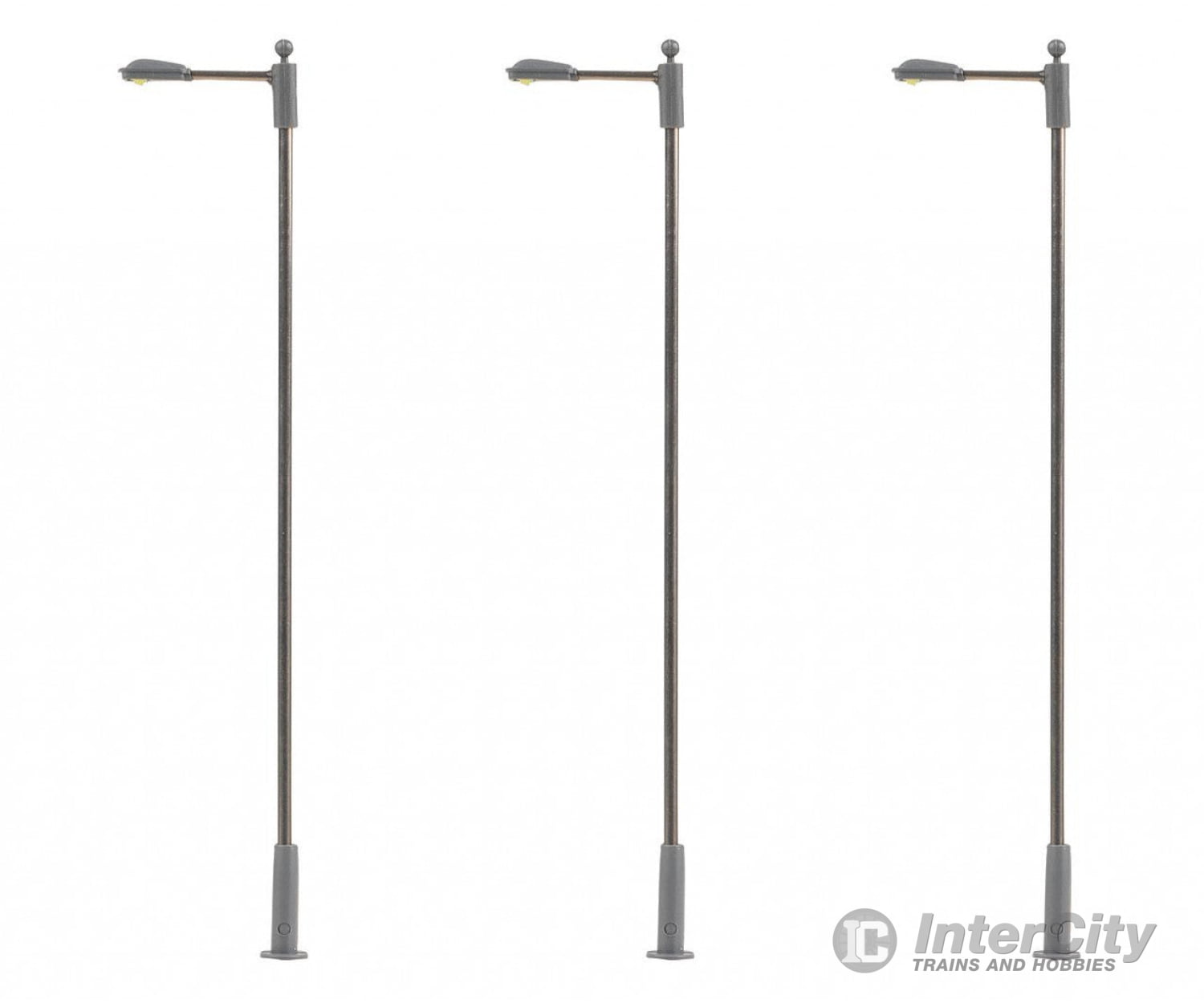 Faller 180102 Ho Led Street Light Pole-Integrated Lamps Cold White 3 Pieces Lights & Electronics