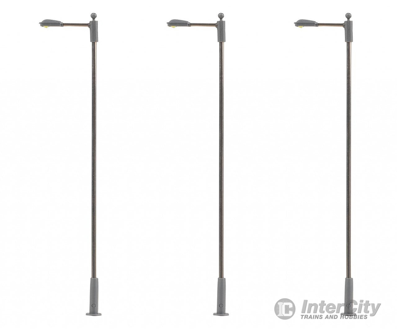 Faller 180102 Ho Led Street Light Pole-Integrated Lamps Cold White 3 Pieces Lights & Electronics