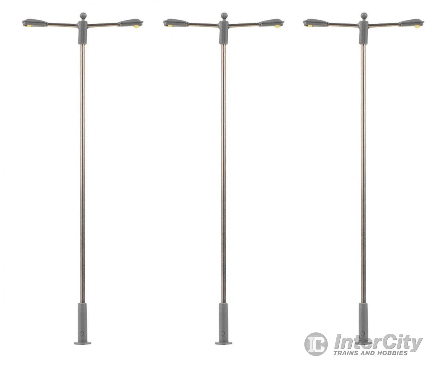 Faller 180103 Ho Led Street Lights Pole-Integrated Lamps Cold White 3 Pieces Lights & Electronics