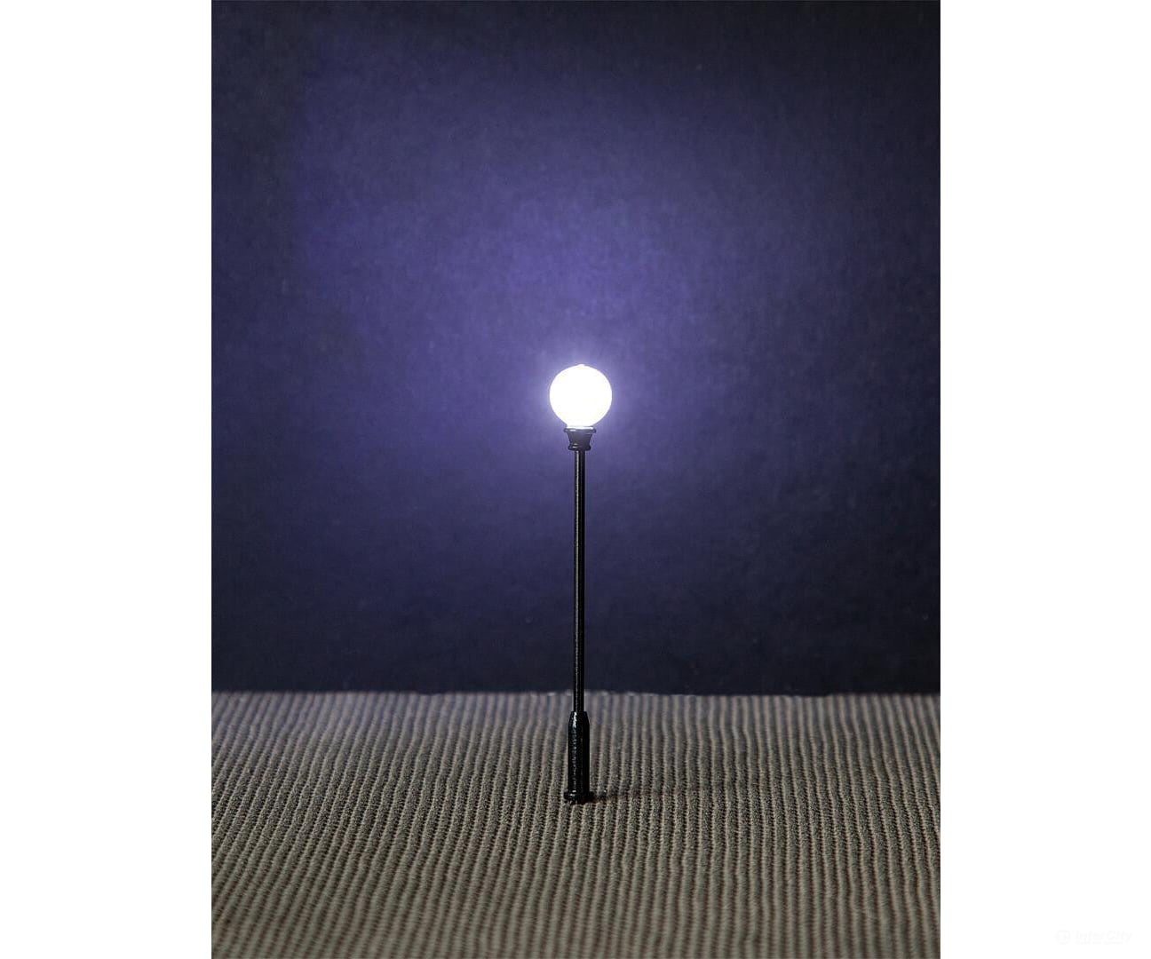 Faller 180104 Ho Led Park Lights Pole-Top Ball Lamps Cold White 3 Pieces Lights & Electronics