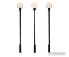 Faller 180104 Ho Led Park Lights Pole-Top Ball Lamps Cold White 3 Pieces Lights & Electronics