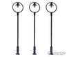 Faller 180105 Ho Led Park Lights Suspended Ball Lamps Cold White 3 Pieces Lights & Electronics
