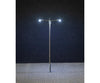 Faller 180203 Ho Led Street Light Pole-Integrated Lamp Two Arms Cold White Lights & Electronics