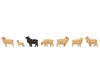 Faller 180236 Ho Sheep Figurine Set With Mini Sound Effect Figures