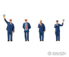 Faller 180237 Ho Railway Staff & Conductor Whistle Figurine Set With Mini Sound Effect Figures