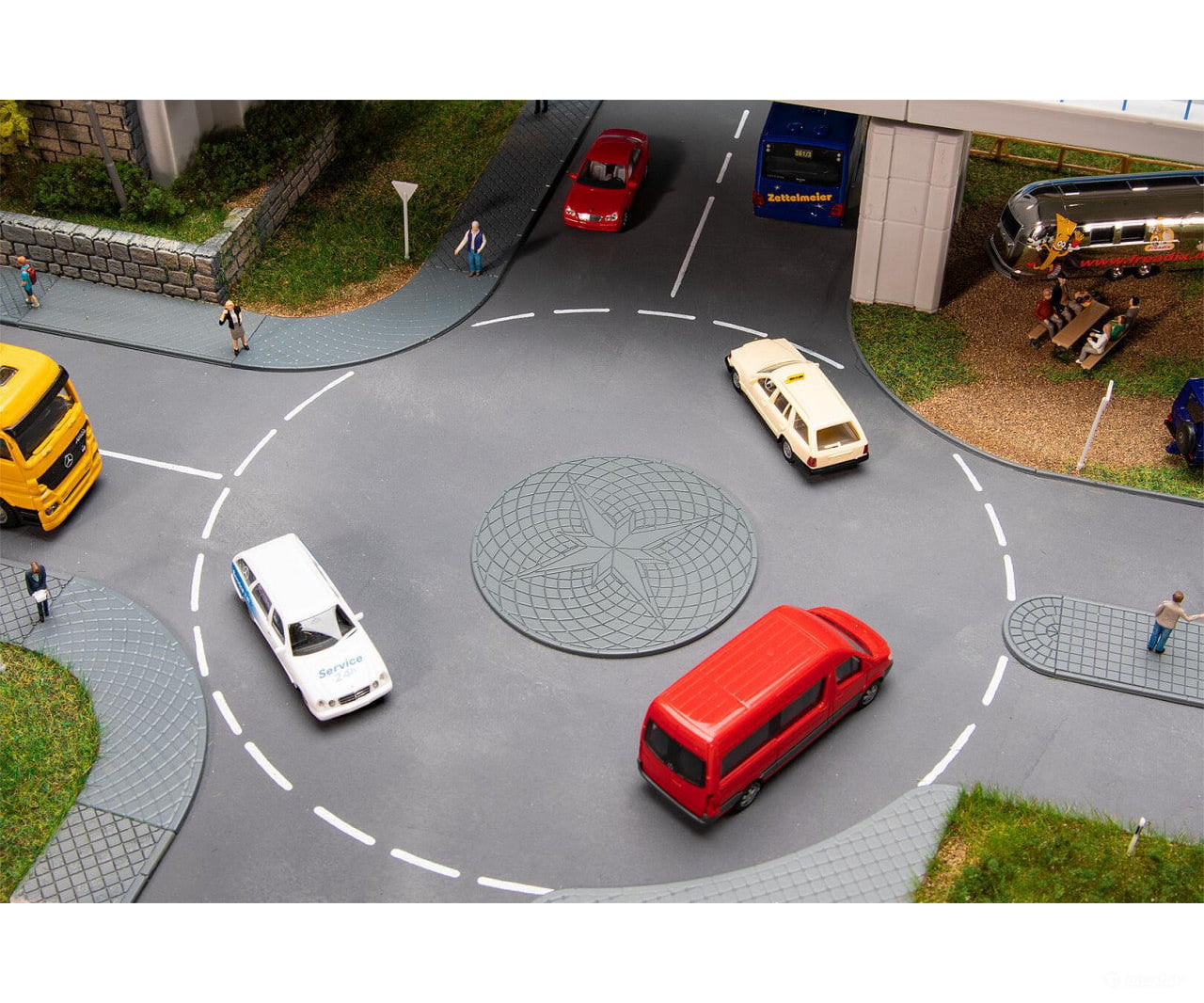 Faller 180277 Ho Mini Roundabout And Traffic Island Roads & Streets