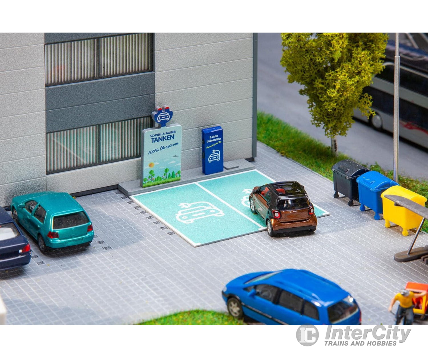 Faller 180280 Ho Charging Station For Electric Vehicles Scenery Details