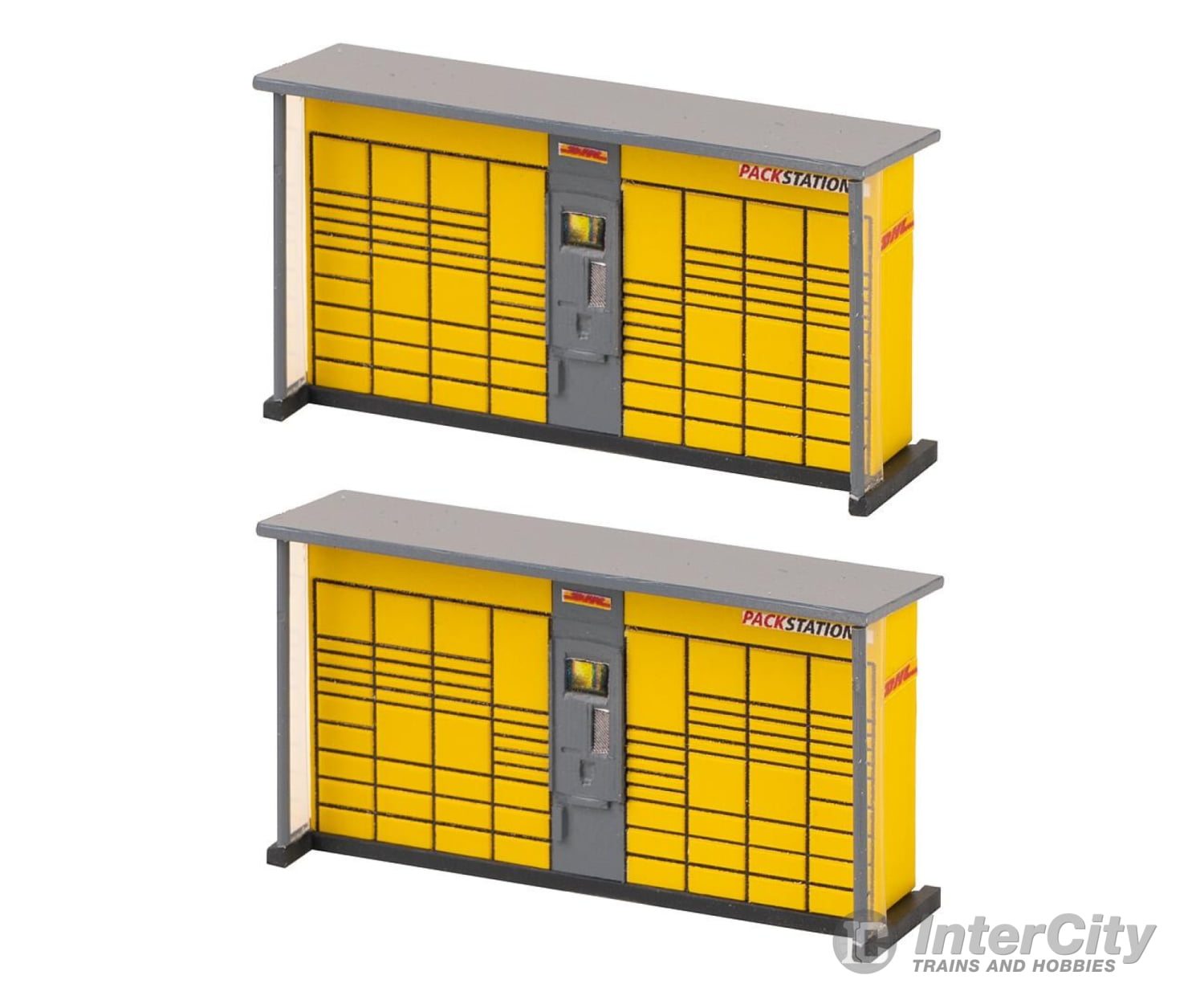 Faller 180281 Ho 2 Dhl Pack Stations Scenery Details