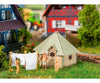 Faller 180310 Ho Garden Sauna Scenery Details