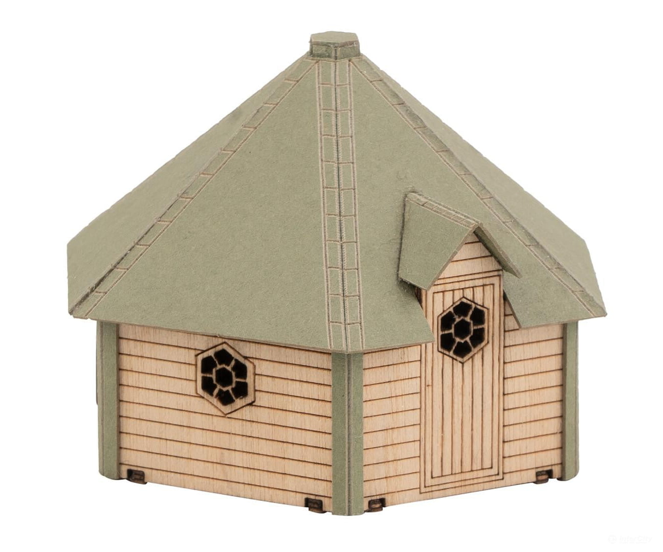 Faller 180310 Ho Garden Sauna Scenery Details