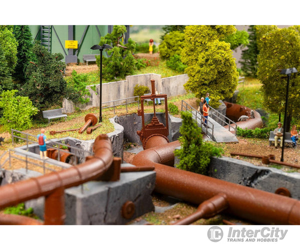 Faller 180328 HO Large pipeline set Structures