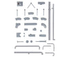 Faller 180331 Ho Set Of Conduits Scenery Details