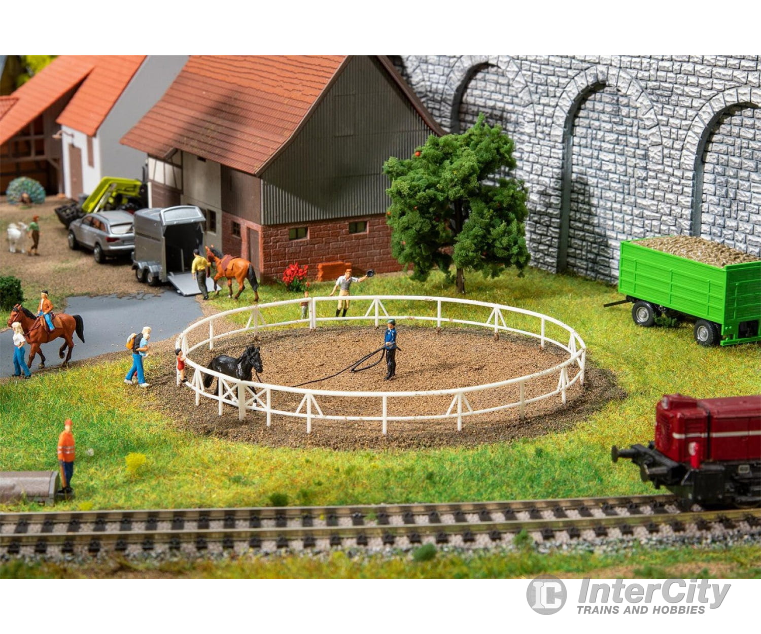 Faller 180339 Ho Horse Pen Scenery Details