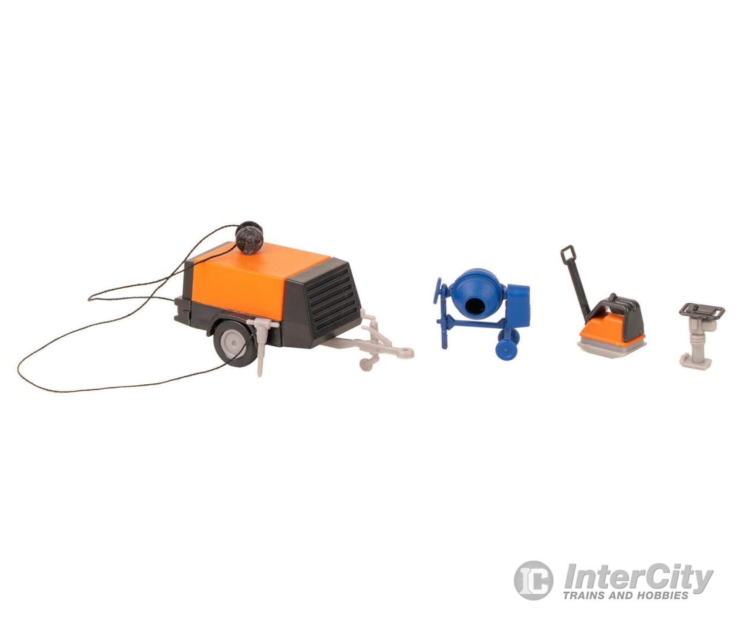 Faller 180344 Ho Construction Machine Set Scenery Details