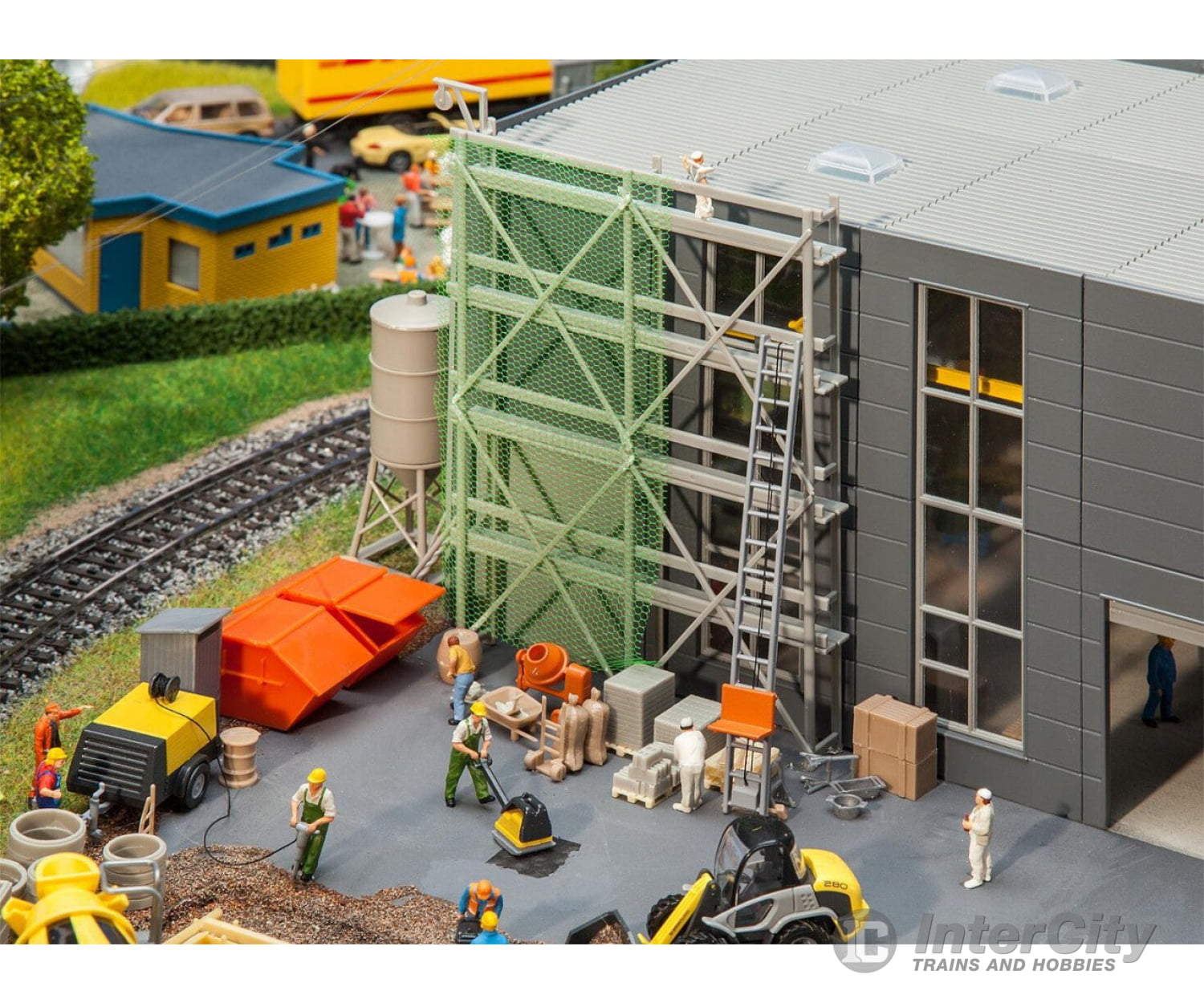 Faller 180345 Ho Building Site Equipment Set Scenery Details