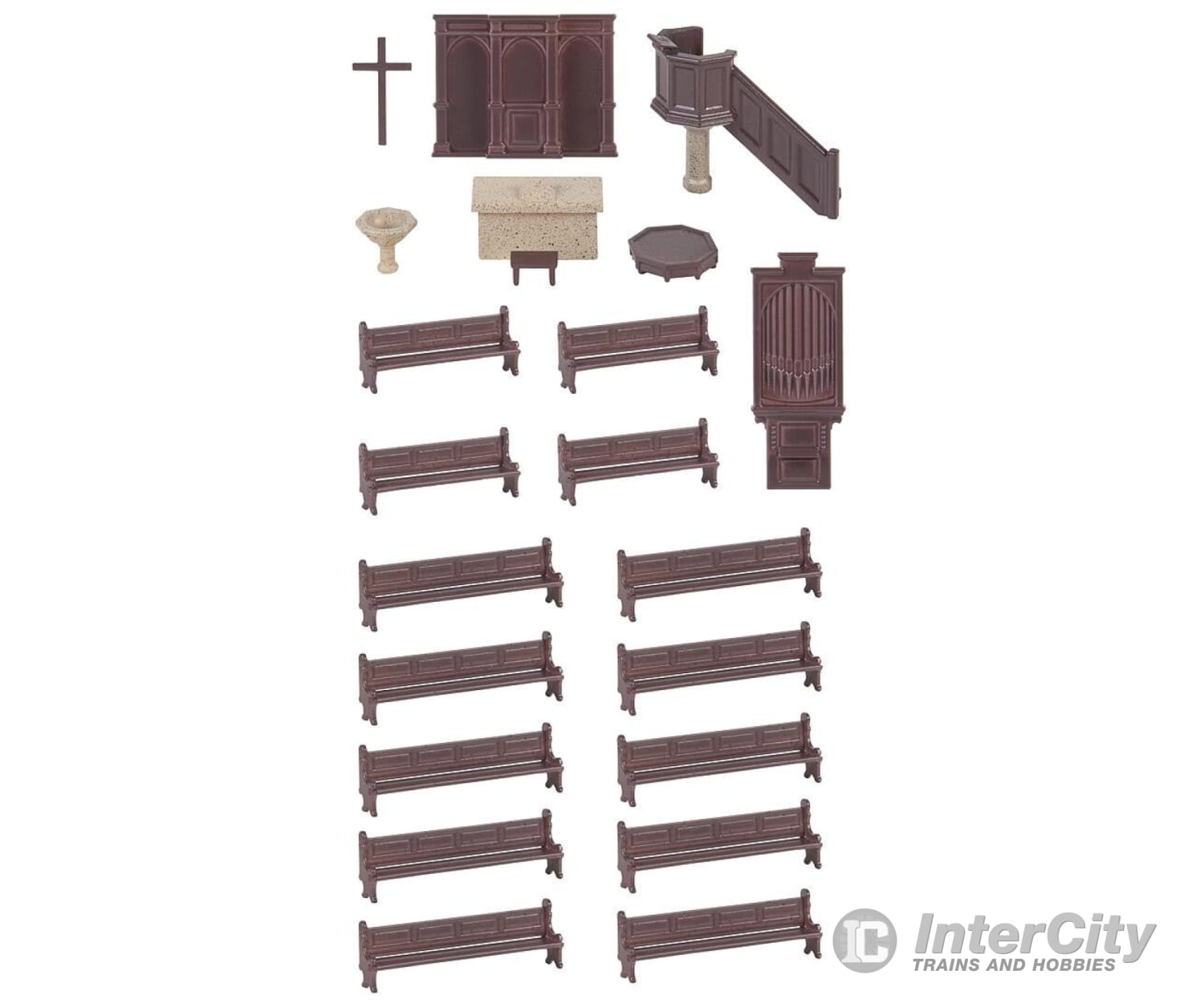 Faller 180346 Ho Church Decoration Set Scenery Details