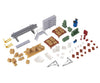Faller 180351 Ho Diy Shop Interior Decoration Set Scenery Details