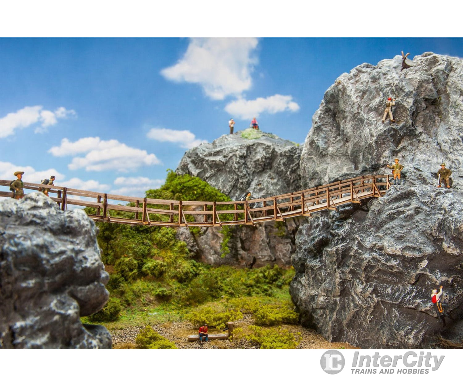 Faller 180391 Ho Suspended Bridge Scenery Details