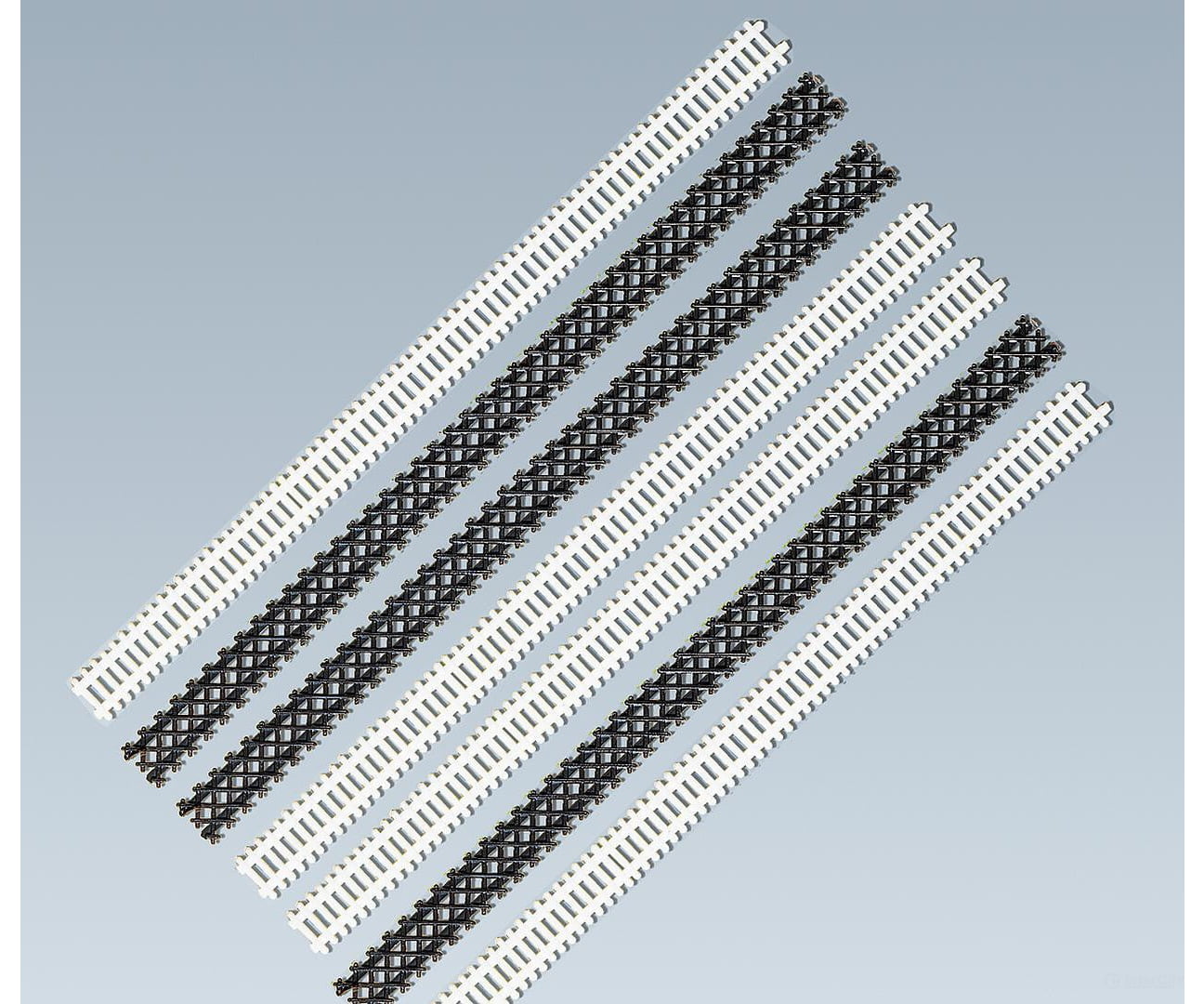 Faller 180402 Ho 2 Assorted Fences 1080 Mm Scenery Details