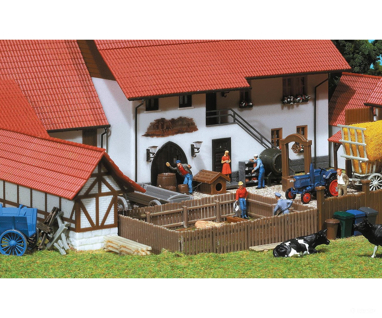 Faller 180405 Ho Paling 790 Mm Scenery Details