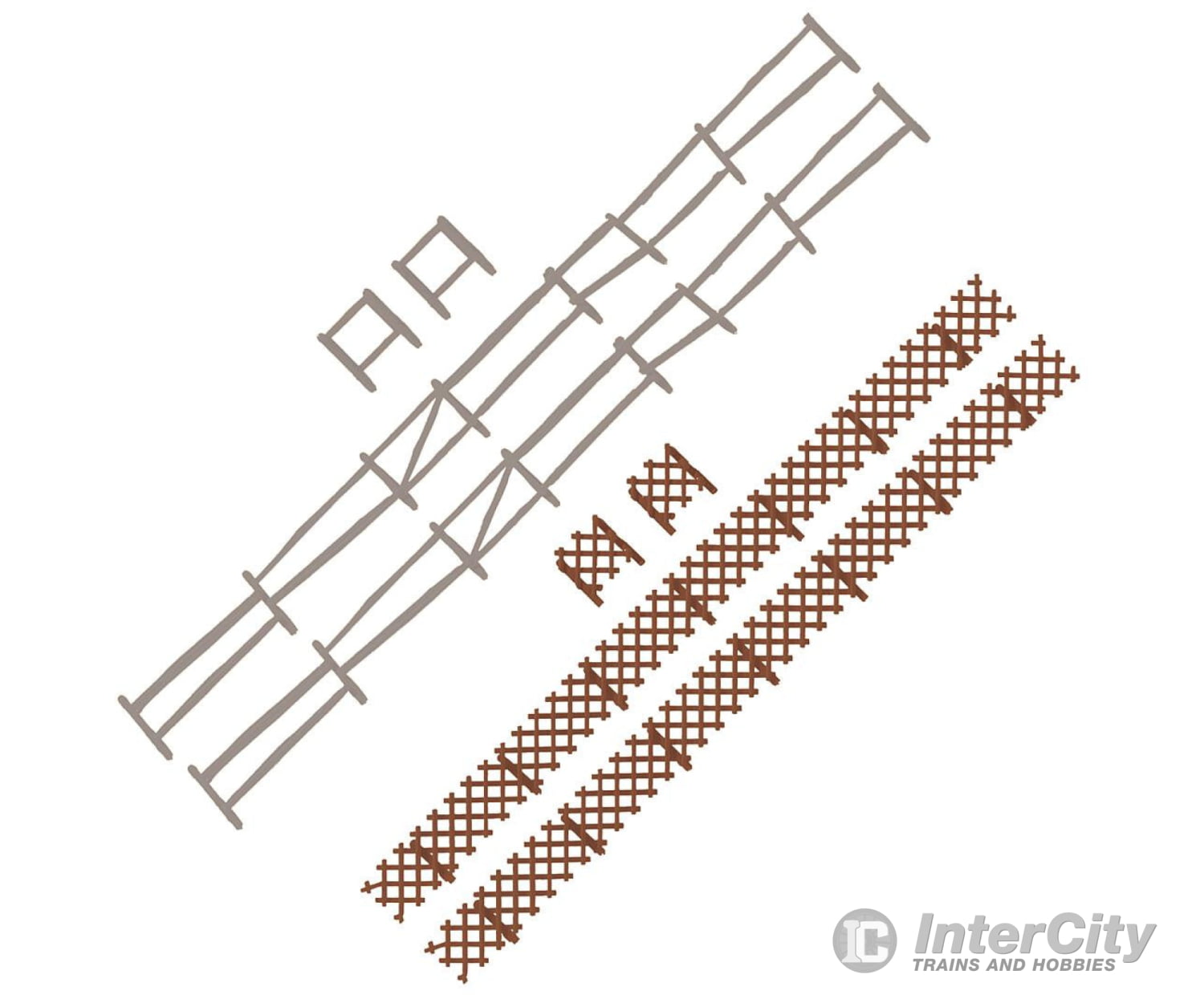Faller 180406 Ho 4 Garden And Field Fences 2360 Mm Scenery Details
