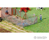 Faller 180414 Ho Wire Mesh Fence With Wood Poles 340 Mm Scenery Details