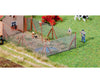 Faller 180414 Ho Wire Mesh Fence With Wood Poles 340 Mm Scenery Details