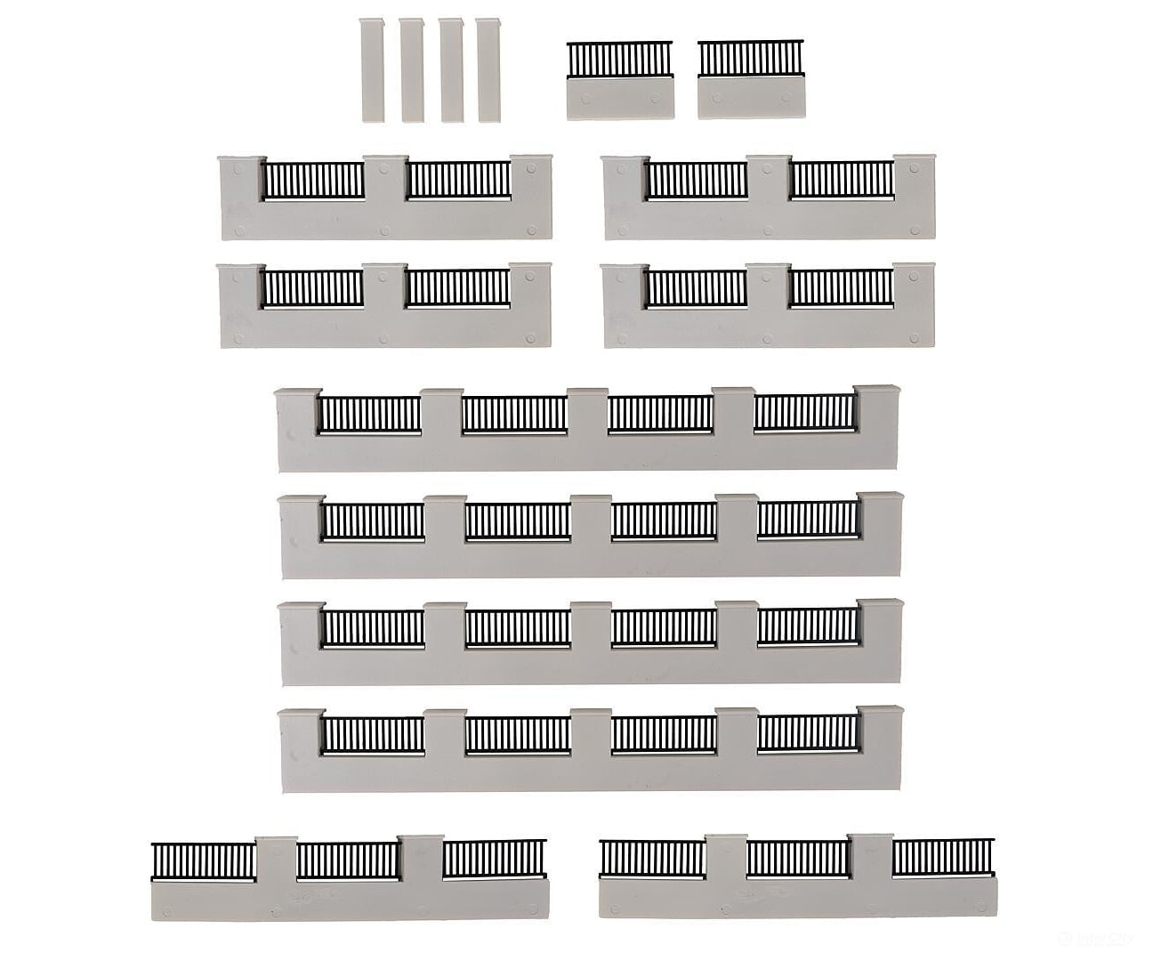 Faller 180419 Ho Wall Fence Scenery Details