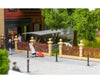 Faller 180425 HO Villa fence brown - Scenery Details