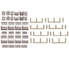 Faller 180425 HO Villa fence brown - Scenery Details