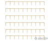 Faller 180427 Ho Wooden Railing 1242 Mm Scenery Details