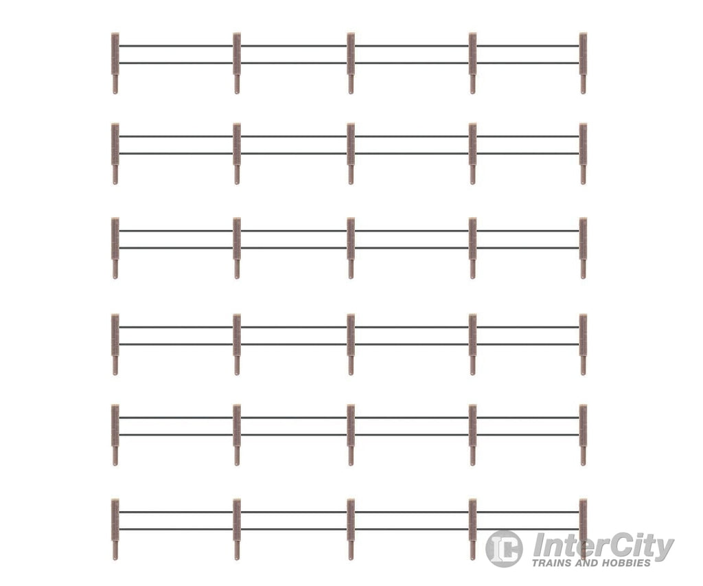 Faller 180432 Ho Iron Fence With Concrete Posts Scenery Details