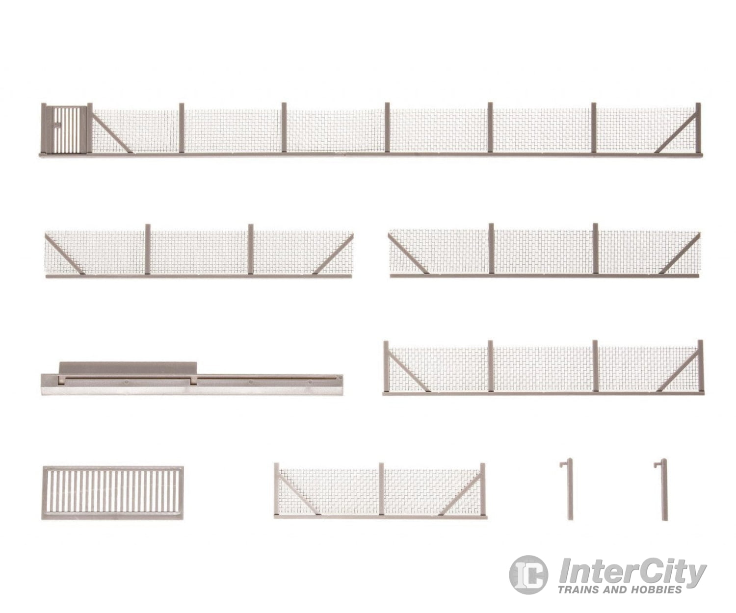 Faller 180433 Ho Metal Industrial Fencing 1010 Mm Scenery Details