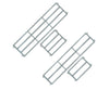 Faller 180434 Ho Fence Systems For Stalls And Open Stable Farm 2000 Mm (2 X 1000 Mm) Scenery Details