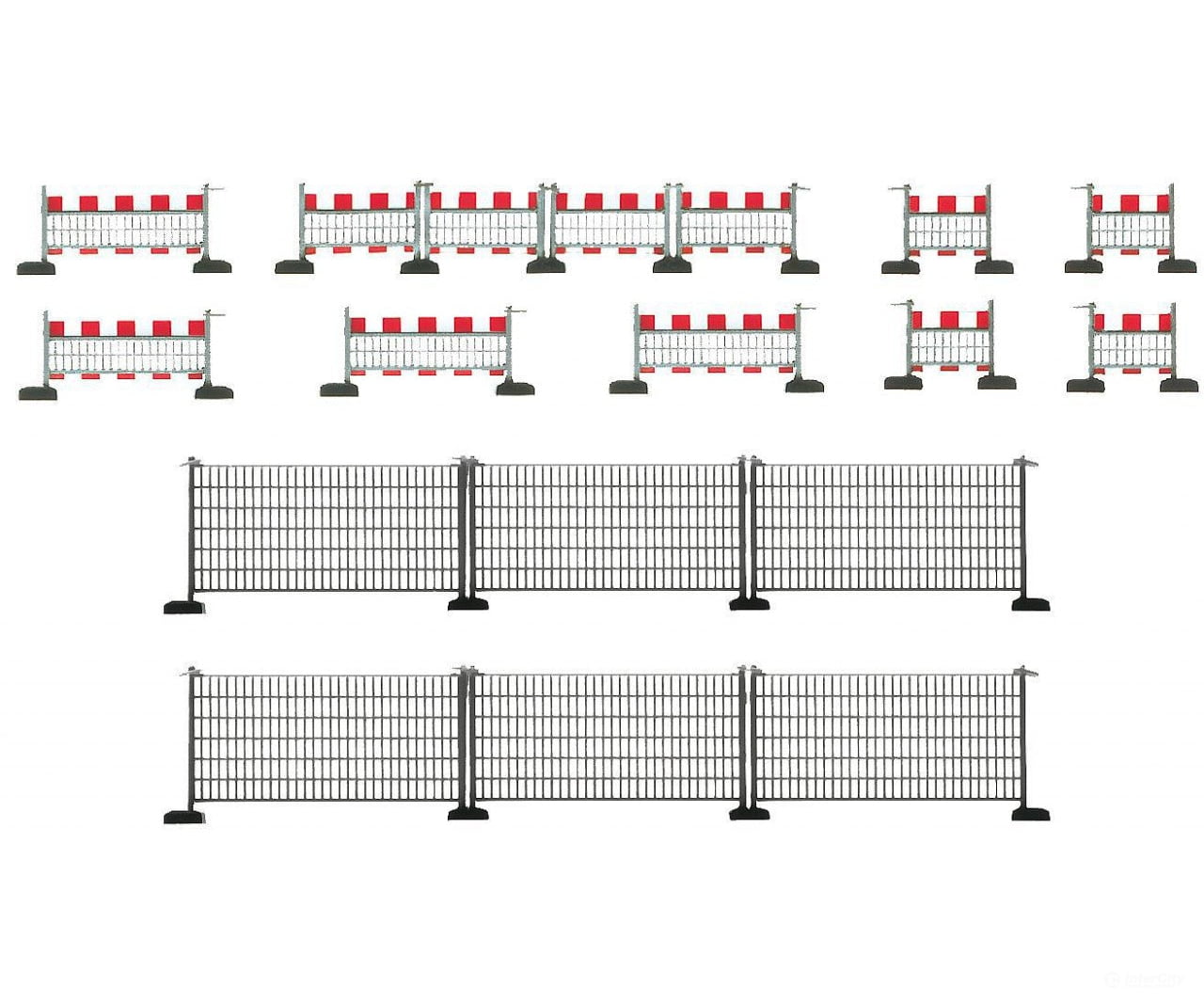 Faller 180435 Ho Barrier Fences 460 Mm Scenery Details