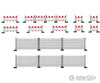 Faller 180435 Ho Barrier Fences 460 Mm Scenery Details