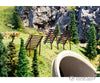 Faller 180436 Ho Avalanche Barrier Scenery Details