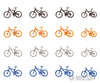 Faller 180445 Ho Mountain Bikes Scenery Details