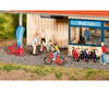 Faller 180445 Ho Mountain Bikes Scenery Details