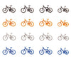 Faller 180445 Ho Mountain Bikes Scenery Details