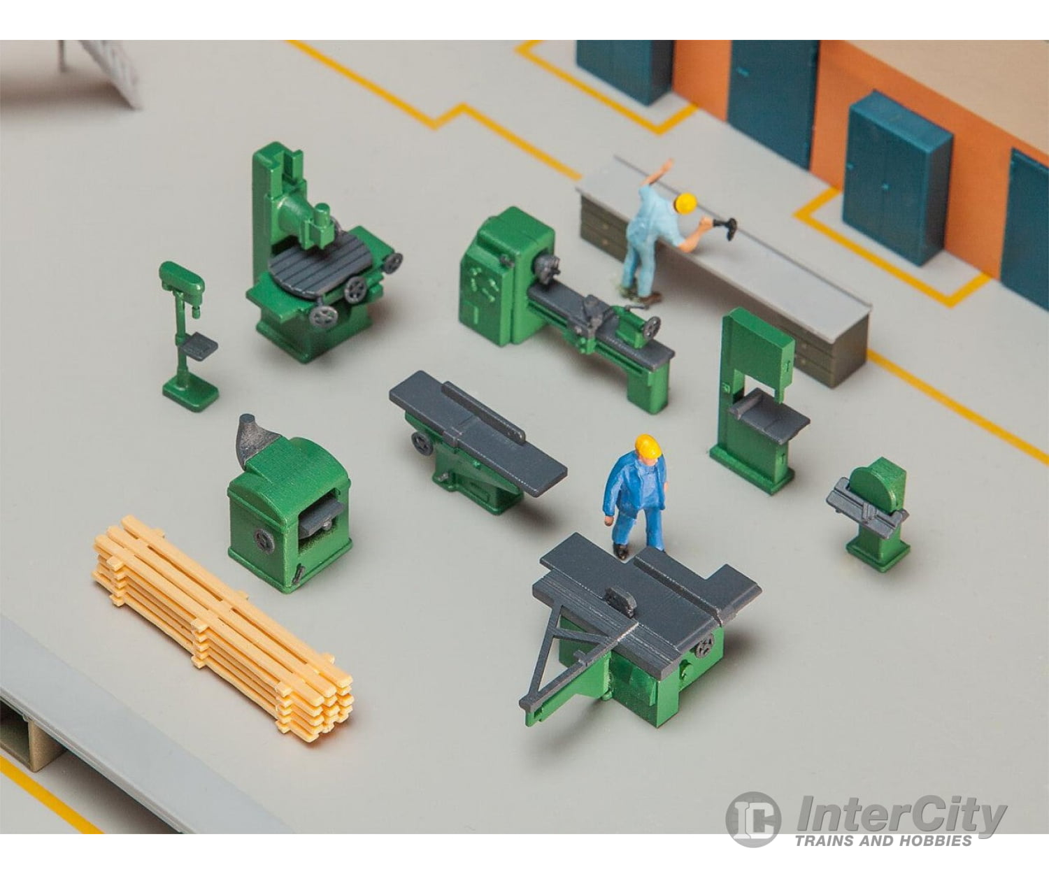 Faller 180455 Ho Workshop Furnishings Scenery Details