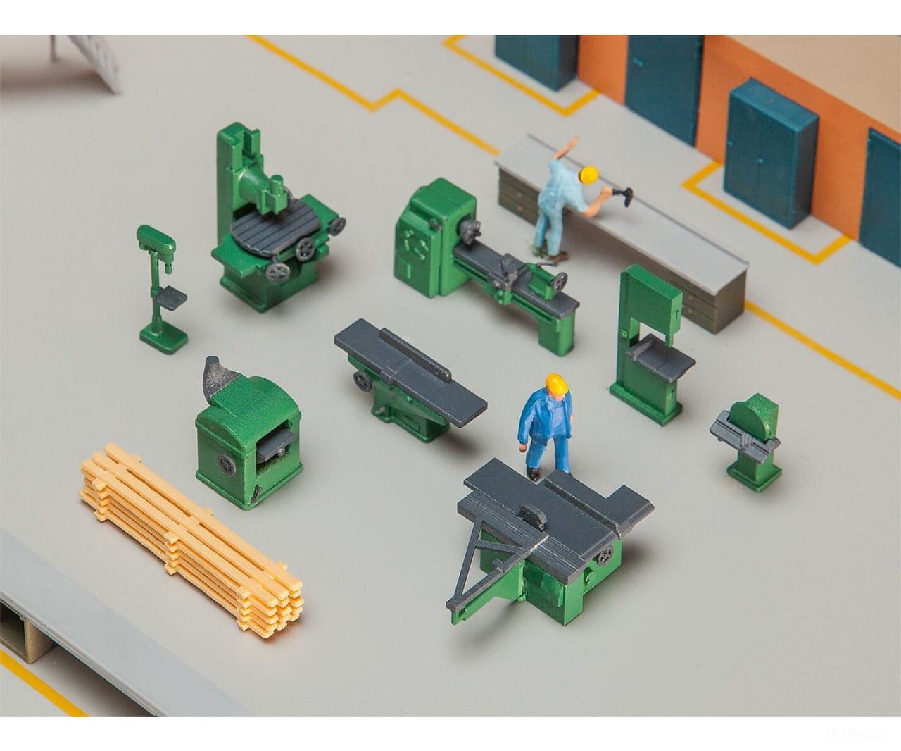 Faller 180455 Ho Workshop Furnishings Scenery Details